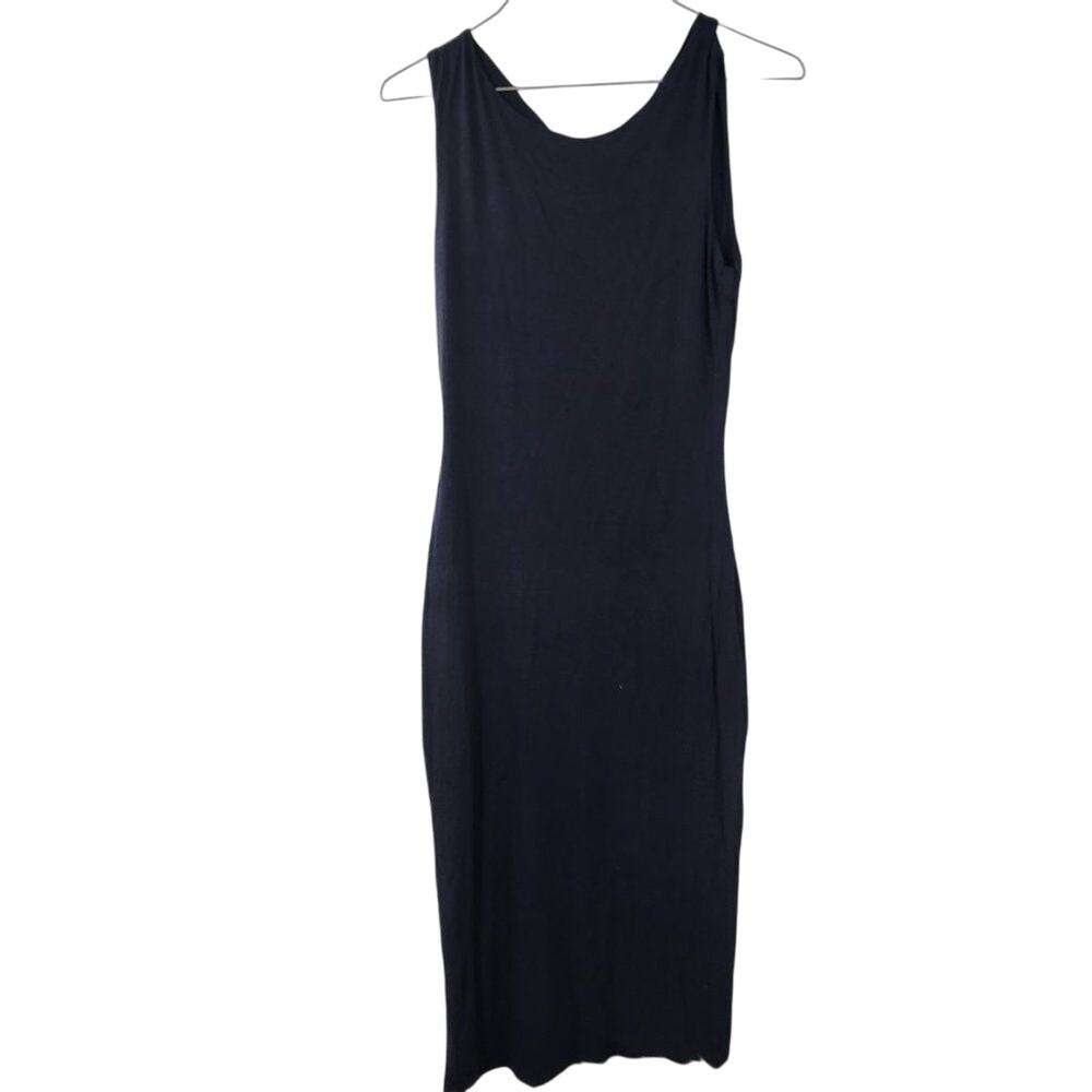 Soprano Sleeveless Navy Blue Dress - Women's Size Small